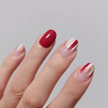 Load image into Gallery viewer, Buy Rosa Premium Designer Nail Polish Wraps & Semicured Gel Nail Stickers at the lowest price in Singapore from NAILWRAP.CO. Worldwide Shipping. Achieve instant designer nail art manicure in under 10 minutes - perfect for bridal, wedding and special occasion.