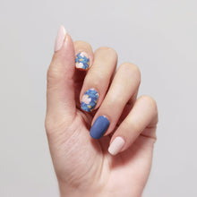 Load image into Gallery viewer, Buy Tiana Floral Premium Designer Nail Polish Wraps & Semicured Gel Nail Stickers at the lowest price in Singapore from NAILWRAP.CO. Worldwide Shipping. Achieve instant designer nail art manicure in under 10 minutes - perfect for bridal, wedding and special occasion.