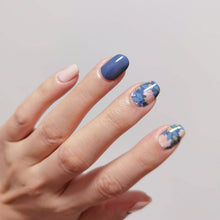 Load image into Gallery viewer, Buy Tiana Floral Premium Designer Nail Polish Wraps & Semicured Gel Nail Stickers at the lowest price in Singapore from NAILWRAP.CO. Worldwide Shipping. Achieve instant designer nail art manicure in under 10 minutes - perfect for bridal, wedding and special occasion.