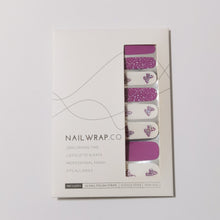 Load image into Gallery viewer, Buy Butterfly Secret Premium Designer Nail Polish Wraps & Semicured Gel Nail Stickers at the lowest price in Singapore from NAILWRAP.CO. Worldwide Shipping. Achieve instant designer nail art manicure in under 10 minutes - perfect for bridal, wedding and special occasion.