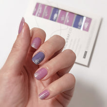 Load image into Gallery viewer, Buy Gina's Allure Premium Designer Nail Polish Wraps & Semicured Gel Nail Stickers at the lowest price in Singapore from NAILWRAP.CO. Worldwide Shipping. Achieve instant designer nail art manicure in under 10 minutes - perfect for bridal, wedding and special occasion.