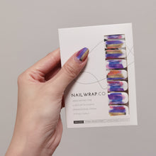 Load image into Gallery viewer, Buy Arina Shimmer Paint Premium Designer Nail Polish Wraps & Semicured Gel Nail Stickers at the lowest price in Singapore from NAILWRAP.CO. Worldwide Shipping. Achieve instant designer nail art manicure in under 10 minutes - perfect for bridal, wedding and special occasion.