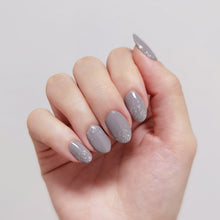 Load image into Gallery viewer, Buy Arabella Glitter Premium Designer Nail Polish Wraps & Semicured Gel Nail Stickers at the lowest price in Singapore from NAILWRAP.CO. Worldwide Shipping. Achieve instant designer nail art manicure in under 10 minutes - perfect for bridal, wedding and special occasion.