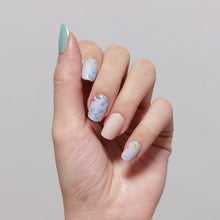 Load image into Gallery viewer, Buy Kyrah Botanical Premium Designer Nail Polish Wraps & Semicured Gel Nail Stickers at the lowest price in Singapore from NAILWRAP.CO. Worldwide Shipping. Achieve instant designer nail art manicure in under 10 minutes - perfect for bridal, wedding and special occasion.