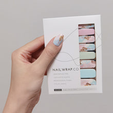 Load image into Gallery viewer, Buy Sabina Butterfly Garden 🦋 Premium Designer Nail Polish Wraps & Semicured Gel Nail Stickers at the lowest price in Singapore from NAILWRAP.CO. Worldwide Shipping. Achieve instant designer nail art manicure in under 10 minutes - perfect for bridal, wedding and special occasion.