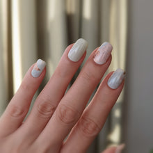 Load image into Gallery viewer, Buy Sabina Butterfly Garden 🦋 Premium Designer Nail Polish Wraps & Semicured Gel Nail Stickers at the lowest price in Singapore from NAILWRAP.CO. Worldwide Shipping. Achieve instant designer nail art manicure in under 10 minutes - perfect for bridal, wedding and special occasion.