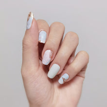 Load image into Gallery viewer, Buy Sabina Butterfly Garden 🦋 Premium Designer Nail Polish Wraps & Semicured Gel Nail Stickers at the lowest price in Singapore from NAILWRAP.CO. Worldwide Shipping. Achieve instant designer nail art manicure in under 10 minutes - perfect for bridal, wedding and special occasion.