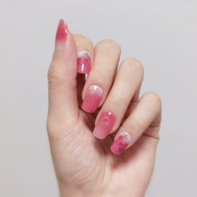 Load image into Gallery viewer, Buy Aleena Rosé Premium Designer Nail Polish Wraps & Semicured Gel Nail Stickers at the lowest price in Singapore from NAILWRAP.CO. Worldwide Shipping. Achieve instant designer nail art manicure in under 10 minutes - perfect for bridal, wedding and special occasion.