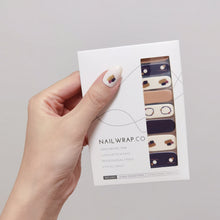 Load image into Gallery viewer, Buy Yareli Mod Chic Premium Designer Nail Polish Wraps & Semicured Gel Nail Stickers at the lowest price in Singapore from NAILWRAP.CO. Worldwide Shipping. Achieve instant designer nail art manicure in under 10 minutes - perfect for bridal, wedding and special occasion.