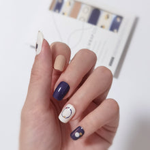 Load image into Gallery viewer, Buy Yareli Mod Chic Premium Designer Nail Polish Wraps & Semicured Gel Nail Stickers at the lowest price in Singapore from NAILWRAP.CO. Worldwide Shipping. Achieve instant designer nail art manicure in under 10 minutes - perfect for bridal, wedding and special occasion.