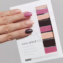 Load image into Gallery viewer, Buy Neutral Blush Palette (Solid) Premium Designer Nail Polish Wraps & Semicured Gel Nail Stickers at the lowest price in Singapore from NAILWRAP.CO. Worldwide Shipping. Achieve instant designer nail art manicure in under 10 minutes - perfect for bridal, wedding and special occasion.