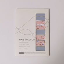Load image into Gallery viewer, Buy Annalise Floral Premium Designer Nail Polish Wraps & Semicured Gel Nail Stickers at the lowest price in Singapore from NAILWRAP.CO. Worldwide Shipping. Achieve instant designer nail art manicure in under 10 minutes - perfect for bridal, wedding and special occasion.