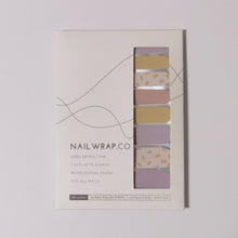 Load image into Gallery viewer, Buy Perrie Pastel Flower Premium Designer Nail Polish Wraps & Semicured Gel Nail Stickers at the lowest price in Singapore from NAILWRAP.CO. Worldwide Shipping. Achieve instant designer nail art manicure in under 10 minutes - perfect for bridal, wedding and special occasion.
