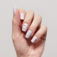 Load image into Gallery viewer, Buy Lorena Abstract Patterns Premium Designer Nail Polish Wraps & Semicured Gel Nail Stickers at the lowest price in Singapore from NAILWRAP.CO. Worldwide Shipping. Achieve instant designer nail art manicure in under 10 minutes - perfect for bridal, wedding and special occasion.