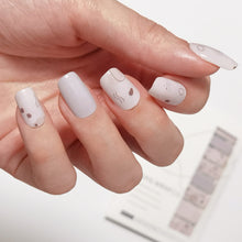 Load image into Gallery viewer, Buy Lorena Abstract Patterns Premium Designer Nail Polish Wraps & Semicured Gel Nail Stickers at the lowest price in Singapore from NAILWRAP.CO. Worldwide Shipping. Achieve instant designer nail art manicure in under 10 minutes - perfect for bridal, wedding and special occasion.
