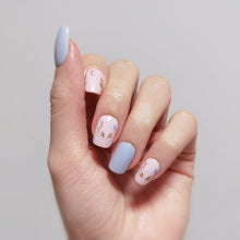 Load image into Gallery viewer, Buy Annalise Floral Premium Designer Nail Polish Wraps & Semicured Gel Nail Stickers at the lowest price in Singapore from NAILWRAP.CO. Worldwide Shipping. Achieve instant designer nail art manicure in under 10 minutes - perfect for bridal, wedding and special occasion.