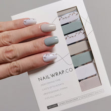 Load image into Gallery viewer, Buy Willia Vines Premium Designer Nail Polish Wraps & Semicured Gel Nail Stickers at the lowest price in Singapore from NAILWRAP.CO. Worldwide Shipping. Achieve instant designer nail art manicure in under 10 minutes - perfect for bridal, wedding and special occasion.