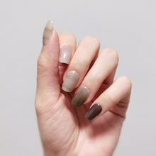 Load image into Gallery viewer, Buy Rielle Plaid Premium Designer Nail Polish Wraps & Semicured Gel Nail Stickers at the lowest price in Singapore from NAILWRAP.CO. Worldwide Shipping. Achieve instant designer nail art manicure in under 10 minutes - perfect for bridal, wedding and special occasion.