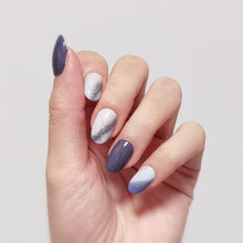 Load image into Gallery viewer, Buy Quincy Marble Swirl Premium Designer Nail Polish Wraps & Semicured Gel Nail Stickers at the lowest price in Singapore from NAILWRAP.CO. Worldwide Shipping. Achieve instant designer nail art manicure in under 10 minutes - perfect for bridal, wedding and special occasion.