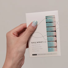 Load image into Gallery viewer, Buy Mermaid Ombré Glitter Premium Designer Nail Polish Wraps & Semicured Gel Nail Stickers at the lowest price in Singapore from NAILWRAP.CO. Worldwide Shipping. Achieve instant designer nail art manicure in under 10 minutes - perfect for bridal, wedding and special occasion.