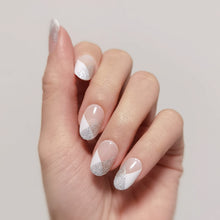 Load image into Gallery viewer, Buy Touch of Sparkle Premium Designer Nail Polish Wraps & Semicured Gel Nail Stickers at the lowest price in Singapore from NAILWRAP.CO. Worldwide Shipping. Achieve instant designer nail art manicure in under 10 minutes - perfect for bridal, wedding and special occasion.