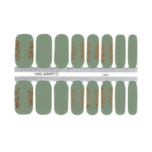 Load image into Gallery viewer, Buy Loui Gold Foil Premium Designer Nail Polish Wraps & Semicured Gel Nail Stickers at the lowest price in Singapore from NAILWRAP.CO. Worldwide Shipping. Achieve instant designer nail art manicure in under 10 minutes - perfect for bridal, wedding and special occasion.