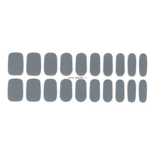 Load image into Gallery viewer, Buy Ultimate Grey (Semi-Cured Gel) Premium Designer Nail Polish Wraps & Semicured Gel Nail Stickers at the lowest price in Singapore from NAILWRAP.CO. Worldwide Shipping. Achieve instant designer nail art manicure in under 10 minutes - perfect for bridal, wedding and special occasion.