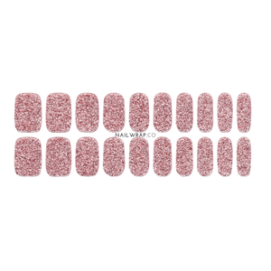Buy Pink Glam Glitter (Semi-Cured Gel) Premium Designer Nail Polish Wraps & Semicured Gel Nail Stickers at the lowest price in Singapore from NAILWRAP.CO. Worldwide Shipping. Achieve instant designer nail art manicure in under 10 minutes - perfect for bridal, wedding and special occasion.