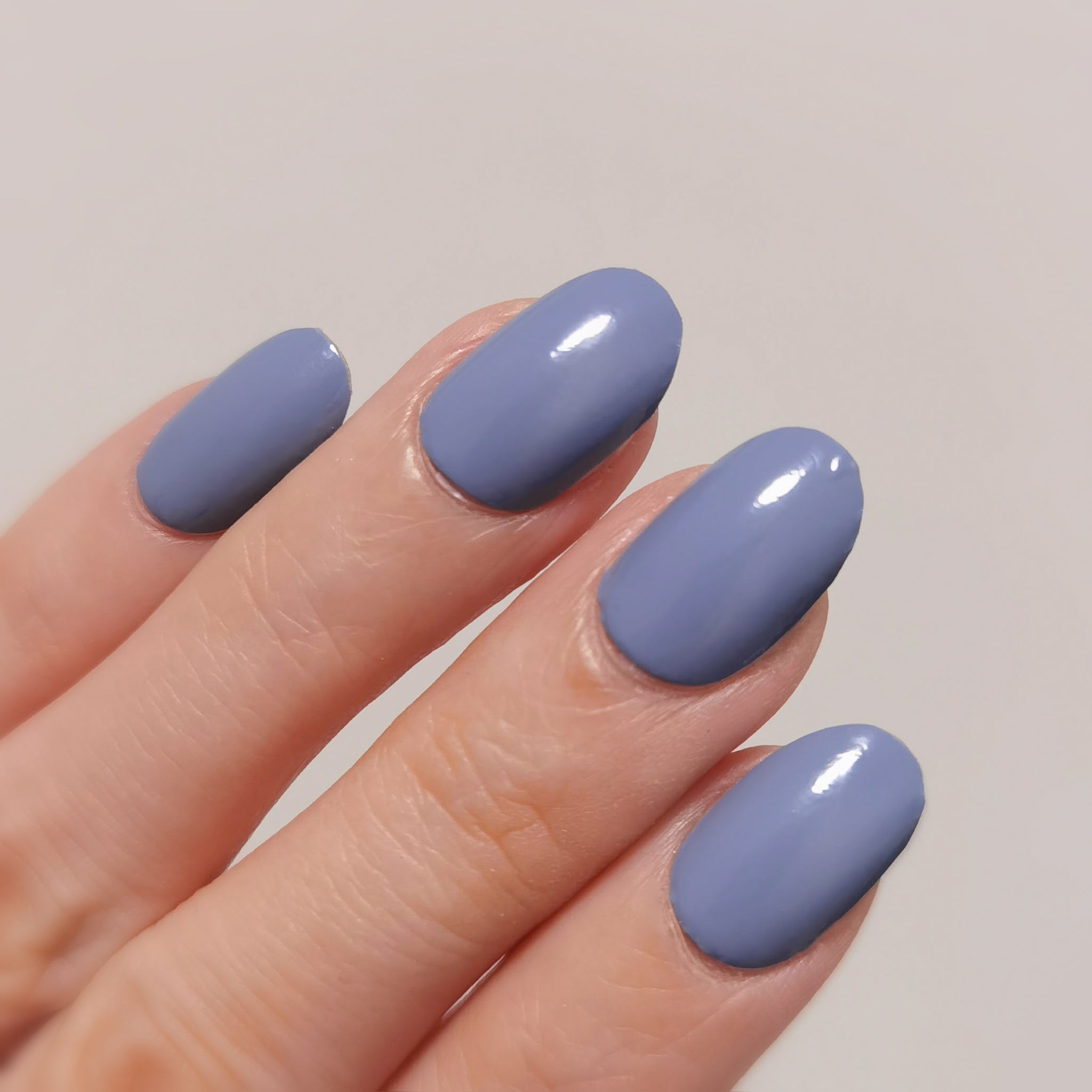 AUTUMN SALE] Pure Color Klein Blue Almond Long Press On Nails – Belle Rose  Nails