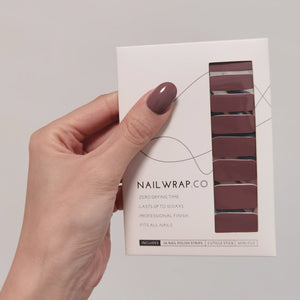 Buy Coffee Brown (Solid) Premium Designer Nail Polish Wraps & Semicured Gel Nail Stickers at the lowest price in Singapore from NAILWRAP.CO. Worldwide Shipping. Achieve instant designer nail art manicure in under 10 minutes - perfect for bridal, wedding and special occasion.