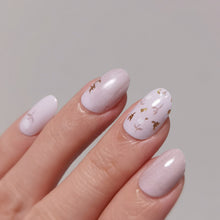 Load image into Gallery viewer, Buy Iza Bloom Premium Designer Nail Polish Wraps &amp; Semicured Gel Nail Stickers at the lowest price in Singapore from NAILWRAP.CO. Worldwide Shipping. Achieve instant designer nail art manicure in under 10 minutes - perfect for bridal, wedding and special occasion.