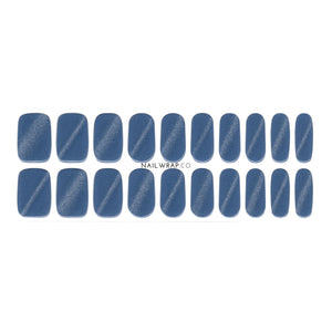 Buy Zenith Blue Cat Eye Shimmer (Semi-Cured Gel) Premium Designer Nail Polish Wraps & Semicured Gel Nail Stickers at the lowest price in Singapore from NAILWRAP.CO. Worldwide Shipping. Achieve instant designer nail art manicure in under 10 minutes - perfect for bridal, wedding and special occasion.