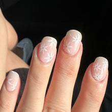 Load image into Gallery viewer, Gentle Pink Daisies (Semi-Cured Gel)