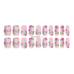 Buy Bloom (Semi-Cured Gel) Premium Designer Nail Polish Wraps & Semicured Gel Nail Stickers at the lowest price in Singapore from NAILWRAP.CO. Worldwide Shipping. Achieve instant designer nail art manicure in under 10 minutes - perfect for bridal, wedding and special occasion.