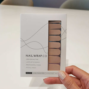 Buy Au Naturel (Solid) Premium Designer Nail Polish Wraps & Semicured Gel Nail Stickers at the lowest price in Singapore from NAILWRAP.CO. Worldwide Shipping. Achieve instant designer nail art manicure in under 10 minutes - perfect for bridal, wedding and special occasion.