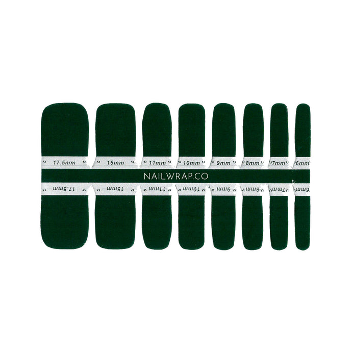 Buy Darkest Forest (Pedicure) Premium Designer Nail Polish Wraps & Semicured Gel Nail Stickers at the lowest price in Singapore from NAILWRAP.CO. Worldwide Shipping. Achieve instant designer nail art manicure in under 10 minutes - perfect for bridal, wedding and special occasion.