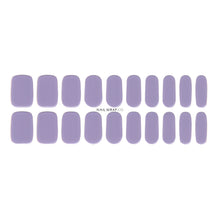 Load image into Gallery viewer, Buy French Lilac (Semi-Cured Gel) Premium Designer Nail Polish Wraps &amp; Semicured Gel Nail Stickers at the lowest price in Singapore from NAILWRAP.CO. Worldwide Shipping. Achieve instant designer nail art manicure in under 10 minutes - perfect for bridal, wedding and special occasion.