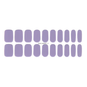 Buy French Lilac (Semi-Cured Gel) Premium Designer Nail Polish Wraps & Semicured Gel Nail Stickers at the lowest price in Singapore from NAILWRAP.CO. Worldwide Shipping. Achieve instant designer nail art manicure in under 10 minutes - perfect for bridal, wedding and special occasion.
