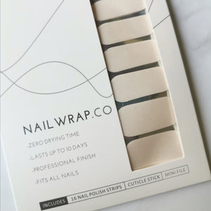 Buy Satin Sheen (Solid) Premium Designer Nail Polish Wraps & Semicured Gel Nail Stickers at the lowest price in Singapore from NAILWRAP.CO. Worldwide Shipping. Achieve instant designer nail art manicure in under 10 minutes - perfect for bridal, wedding and special occasion.