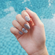Load image into Gallery viewer, Buy Demi Floral Overlay Premium Designer Nail Polish Wraps &amp; Semicured Gel Nail Stickers at the lowest price in Singapore from NAILWRAP.CO. Worldwide Shipping. Achieve instant designer nail art manicure in under 10 minutes - perfect for bridal, wedding and special occasion.