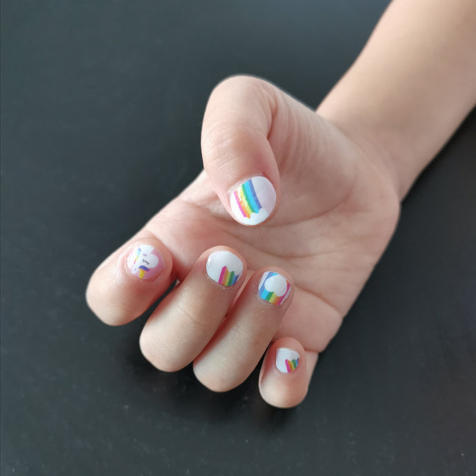 Buy Unicorn Dreams 🌈 Premium Designer Nail Polish Wraps & Semicured Gel Nail Stickers at the lowest price in Singapore from NAILWRAP.CO. Worldwide Shipping. Achieve instant designer nail art manicure in under 10 minutes - perfect for bridal, wedding and special occasion.