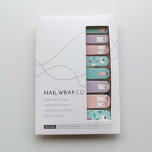 Load image into Gallery viewer, Buy Llama Love Premium Designer Nail Polish Wraps &amp; Semicured Gel Nail Stickers at the lowest price in Singapore from NAILWRAP.CO. Worldwide Shipping. Achieve instant designer nail art manicure in under 10 minutes - perfect for bridal, wedding and special occasion.
