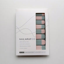 Load image into Gallery viewer, Buy Neutral Colorblock Premium Designer Nail Polish Wraps &amp; Semicured Gel Nail Stickers at the lowest price in Singapore from NAILWRAP.CO. Worldwide Shipping. Achieve instant designer nail art manicure in under 10 minutes - perfect for bridal, wedding and special occasion.