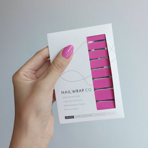 Buy Paris Pink (Solid) Premium Designer Nail Polish Wraps & Semicured Gel Nail Stickers at the lowest price in Singapore from NAILWRAP.CO. Worldwide Shipping. Achieve instant designer nail art manicure in under 10 minutes - perfect for bridal, wedding and special occasion.
