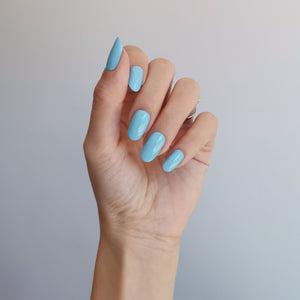 Buy Heart of the Ocean (Solid) Premium Designer Nail Polish Wraps & Semicured Gel Nail Stickers at the lowest price in Singapore from NAILWRAP.CO. Worldwide Shipping. Achieve instant designer nail art manicure in under 10 minutes - perfect for bridal, wedding and special occasion.