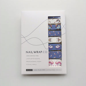 Buy Magical Unicorn 🦄 Premium Designer Nail Polish Wraps & Semicured Gel Nail Stickers at the lowest price in Singapore from NAILWRAP.CO. Worldwide Shipping. Achieve instant designer nail art manicure in under 10 minutes - perfect for bridal, wedding and special occasion.