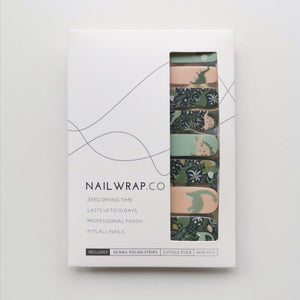 Buy Jurassic Park 🦖 Premium Designer Nail Polish Wraps & Semicured Gel Nail Stickers at the lowest price in Singapore from NAILWRAP.CO. Worldwide Shipping. Achieve instant designer nail art manicure in under 10 minutes - perfect for bridal, wedding and special occasion.