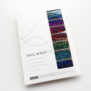Buy Onyx Premium Designer Nail Polish Wraps & Semicured Gel Nail Stickers at the lowest price in Singapore from NAILWRAP.CO. Worldwide Shipping. Achieve instant designer nail art manicure in under 10 minutes - perfect for bridal, wedding and special occasion.