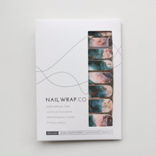 Load image into Gallery viewer, Buy Rowane Gold Foil Premium Designer Nail Polish Wraps &amp; Semicured Gel Nail Stickers at the lowest price in Singapore from NAILWRAP.CO. Worldwide Shipping. Achieve instant designer nail art manicure in under 10 minutes - perfect for bridal, wedding and special occasion.