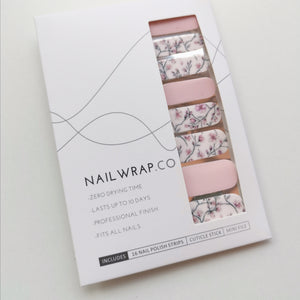 Buy Blossom 🌸 Premium Designer Nail Polish Wraps & Semicured Gel Nail Stickers at the lowest price in Singapore from NAILWRAP.CO. Worldwide Shipping. Achieve instant designer nail art manicure in under 10 minutes - perfect for bridal, wedding and special occasion.